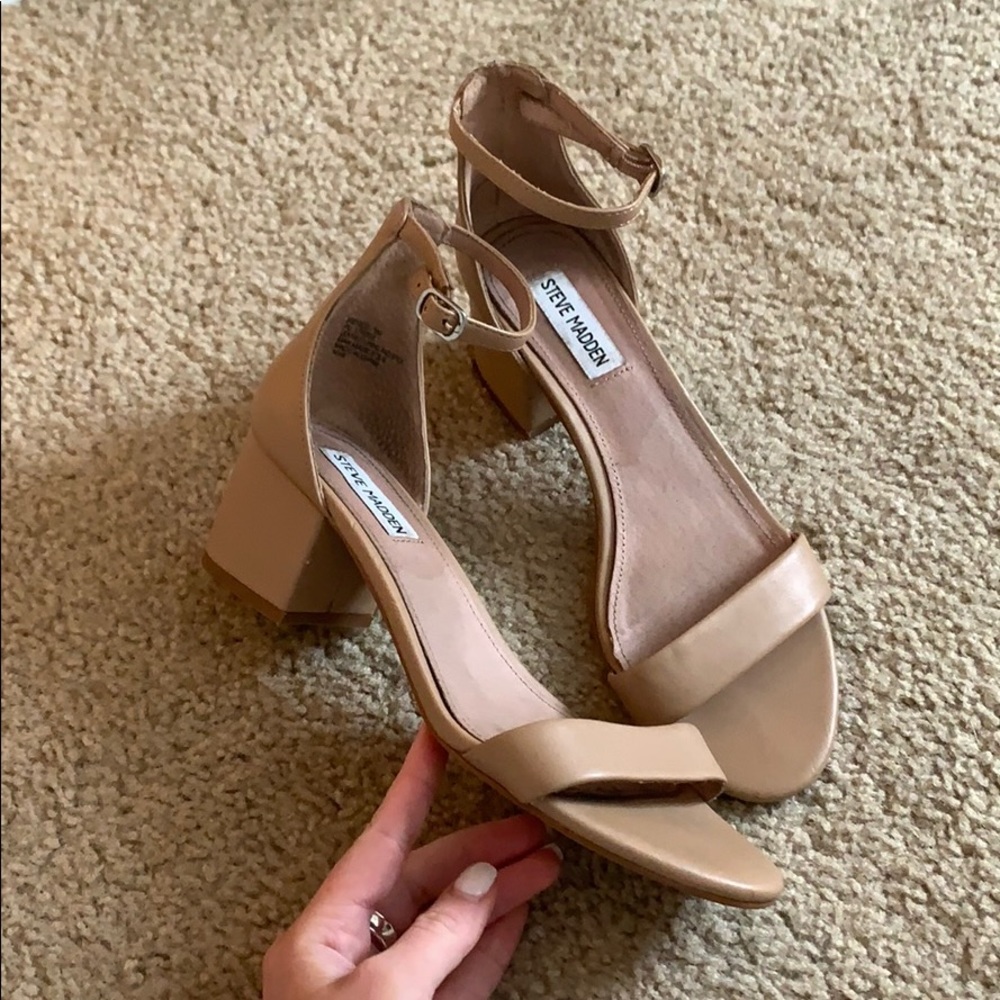 Steve Madden Irenee Nude Heels